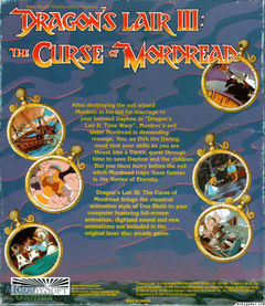 Box art for Dragons Lair 3 - The Curse of Mordread