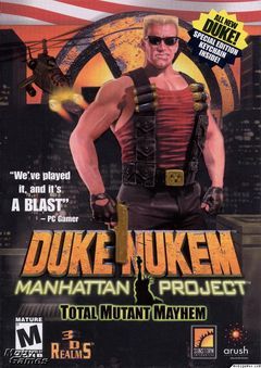 Box art for Duke Nukem - Manhatten Project