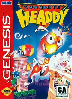 Box art for Dynamite Headdy