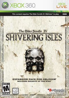 Box art for Elder Scrolls 4 - Shivering Isles