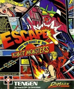 Box art for Escape from the Planet of the Robot Monsters