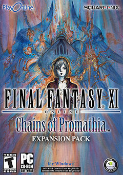 Box art for Final Fantasy XI: Chains of Promathia
