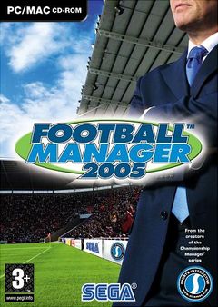 Box art for Football Manager 2005