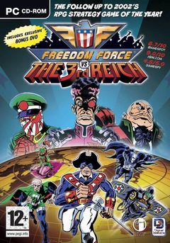 Box art for Freedom Force vs the 3rd Reich