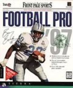box art for Front Page Sports - Football Pro 97