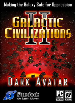 Box art for Galactic Civilizations II: Dark Avatar