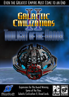 Box art for Galactic Civilizations II: Twilight of the Arnor