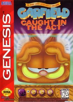 box art for Garfield - Caught In The Act