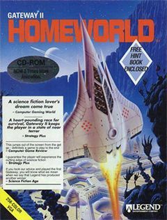 Box art for Gateway II: Homeworld