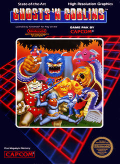 Box art for Ghosts n Goblins