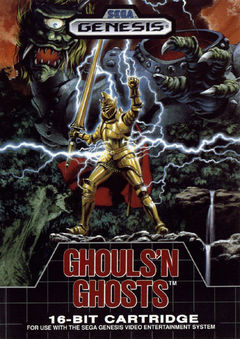 Box art for Ghouls n Ghosts