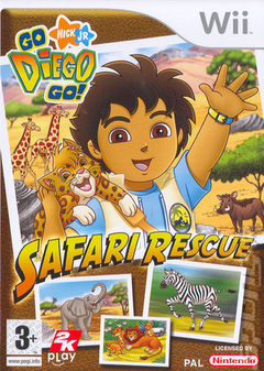 Box art for Go, Diego Go!: Safari Rescue