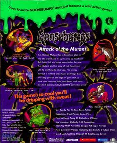 Box art for Goosebumps - Attack of the Mutant