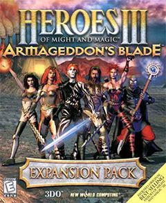 Box art for Heroes of Might & Magic 3 - Armageddons Blade