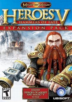 Box art for Heroes of Might & Magic 5 - Hammers of Fate