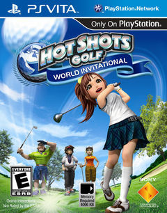 Box art for Hot Shots Golf - World Invitational