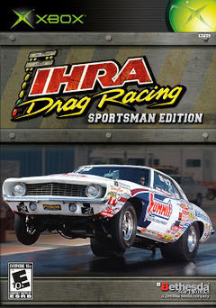 Box art for IHRA Drag Racing Sportsman Edition