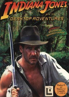 Box art for Indiana Jones and His Desktop Adventures