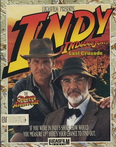 Box art for Indy 3 - Action Game