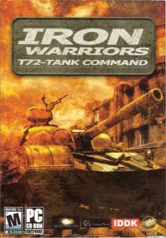 Box art for Iron Warriors: T72 Tank Command