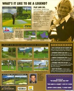 Box art for Jack Nicklaus 6 - Golden Bear Challenge