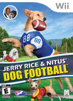 Box art for Jerry Rice And Nitus Dog Football