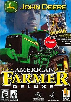 Box art for John Deere: American Farmer Deluxe