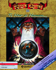 Box art for Kings Quest 3 - To Heir is Human