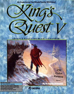 Box art for Kings Quest 5 - Absence Makes the Heart Go Yonder