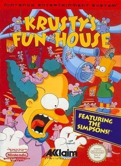 Box art for Krustys Fun House