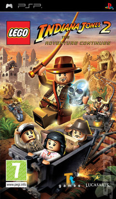 Box art for LEGO Indiana Jones 2: The Adventure Continues