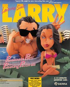 Box art for Leisure Suit Larry 3 - Passionate Patti In Pursuit Of The Pulsating Pectorals