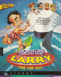Box art for Leisure Suit Larry 7 - Love For Sail