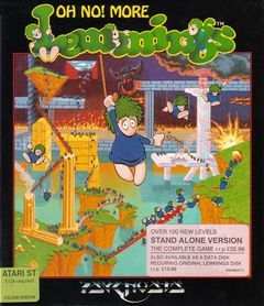 box art for Lemmings, Oh No More