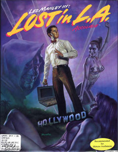 Box art for Les Manley 2 - Lost in L.A.