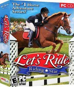 Box art for Lets Ride!: Riding Star