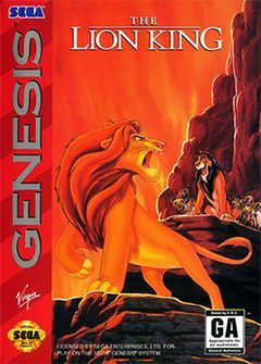 Box art for Lion King - Bugout Game