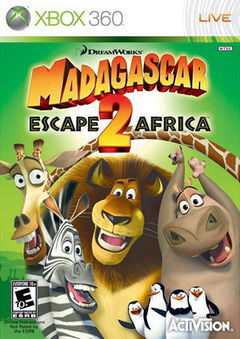 Box art for Madagascar: Escape 2 Africa Video Game