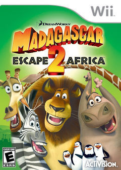 Box art for Madagascar - Escape 2 Africa