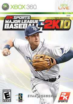 Box art for Major League Baseball 2K10