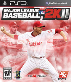 Box art for Major League Baseball 2K11