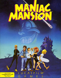 Box art for Maniac Mansion 2