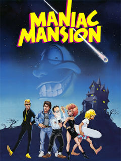 box art for Maniac Mansion Deluxe