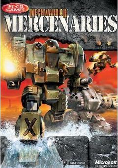 Box art for MechWarrior 4 - Mercenaries