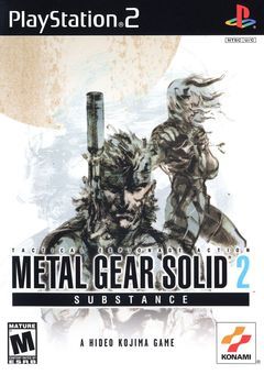 Box art for Metal Gear Solid 2 - Substance