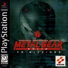 Box art for Metal Gear Solid - The VR Missions
