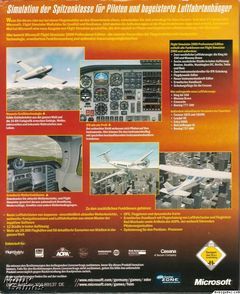 Box art for Microsoft Flight Simulator 2000 Professional Edition