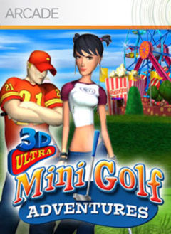 Box art for Mini Golf - 3D Ultra