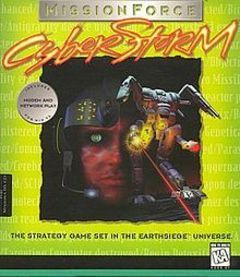 Box art for Missionforce - Cyberstorm