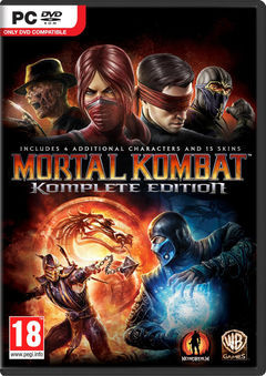 Box art for Mortal Kombat Komplete Edition
